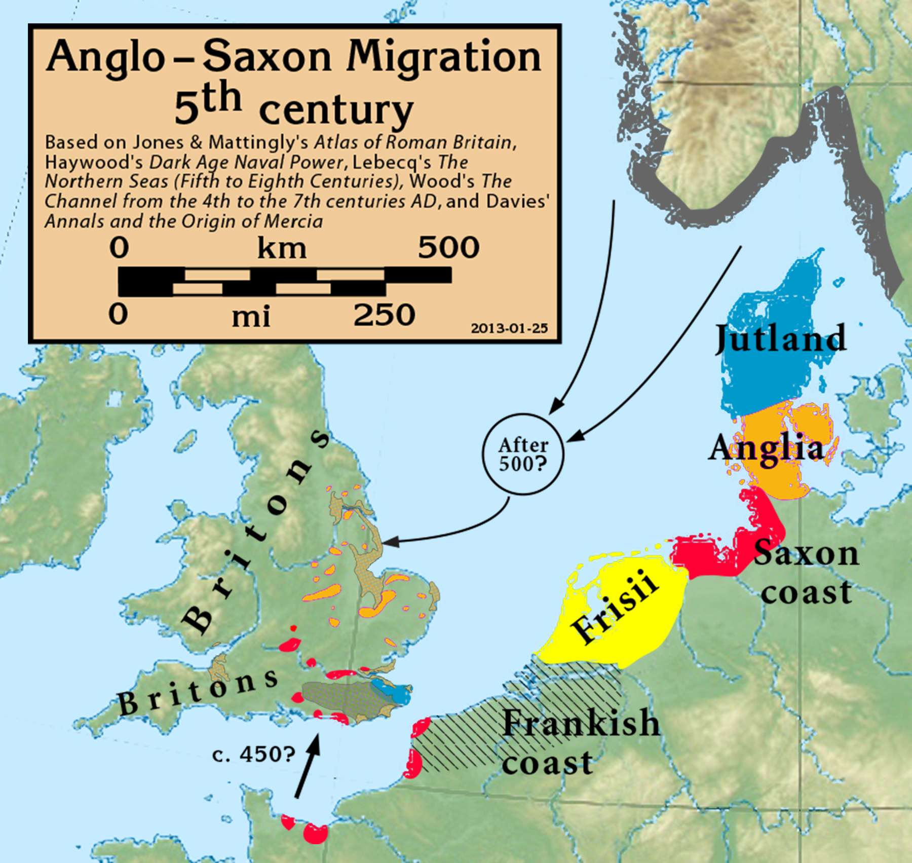 Invazia anglo-saxonă a Britaniei