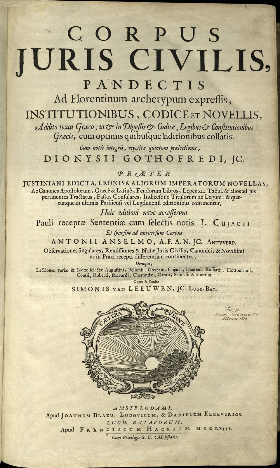 Corpus Juris Civilis