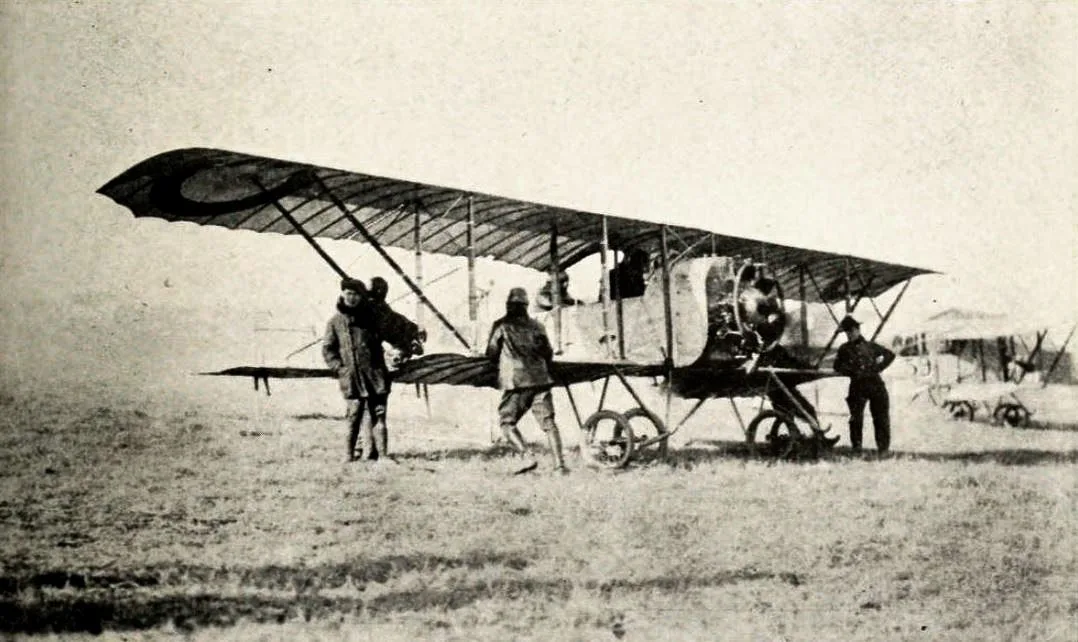 First Plane Used by American Aviators in France, World War I Oct 1918 Camera Craft