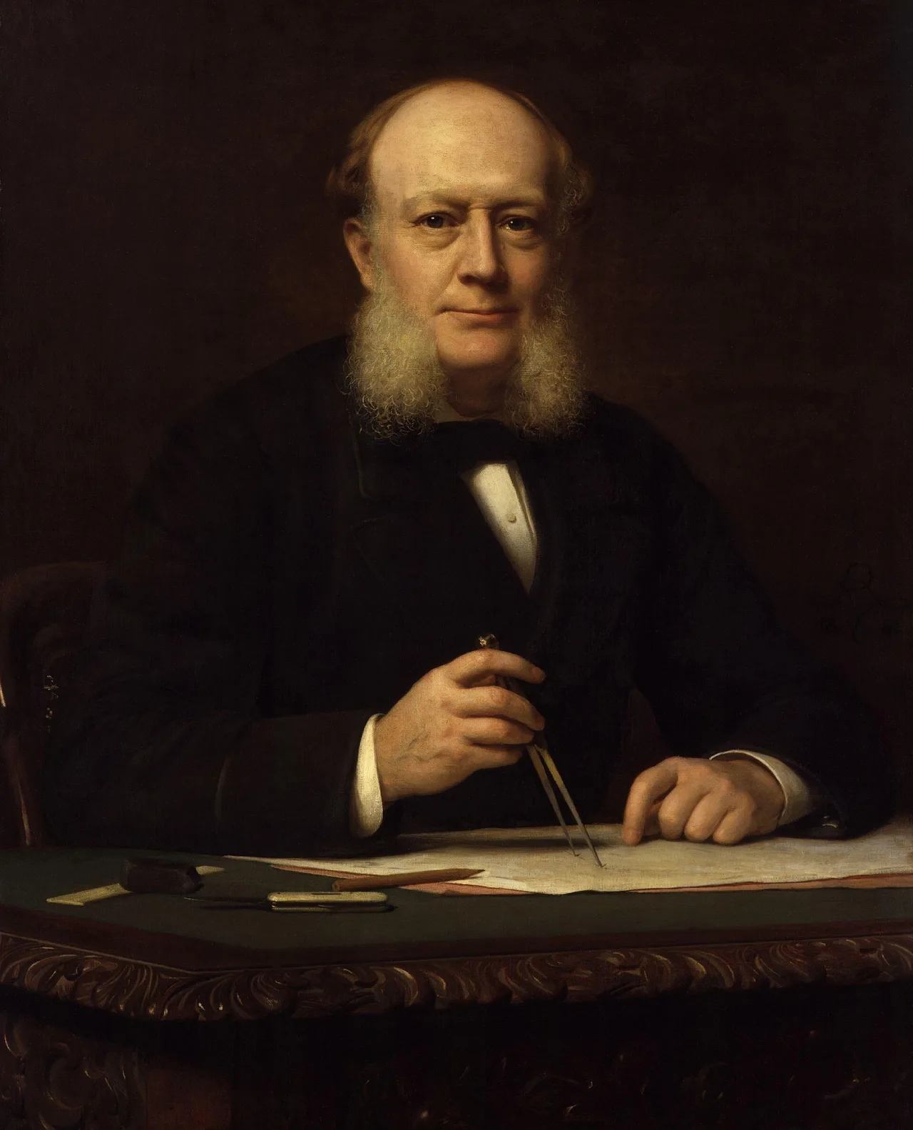 Sir William Siemens by Rudolph Lehmann