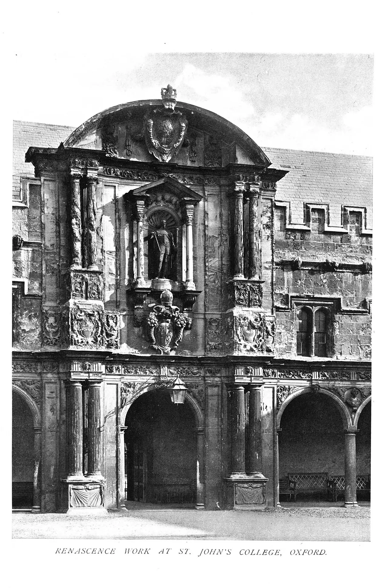 In English Homes Vol 2 Renaissance work at St John's College Oxford 31295007279283 0008