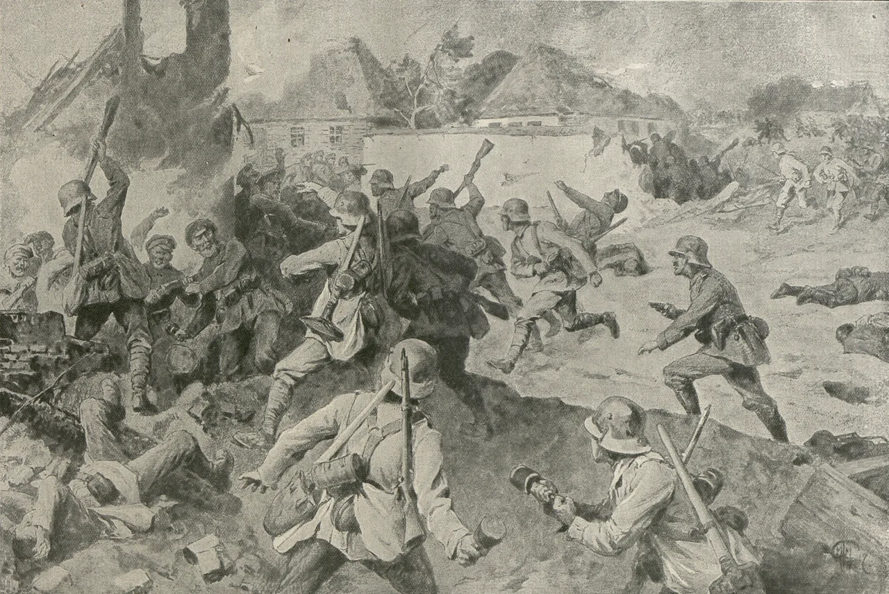 Storming of the village of Muncelu, 28 August, 1917
