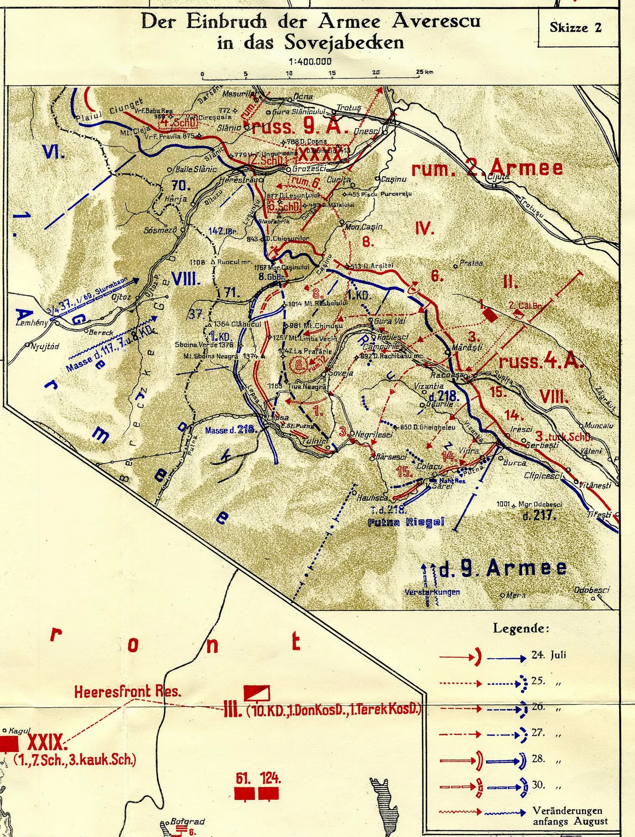 1916 Austria Batalia de la Marasti 1917